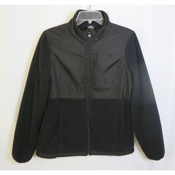 SNOZU Platinum Collection Jacket Size L Women Zipper Black Moto Punk Streetwear - Picture 1 of 9
